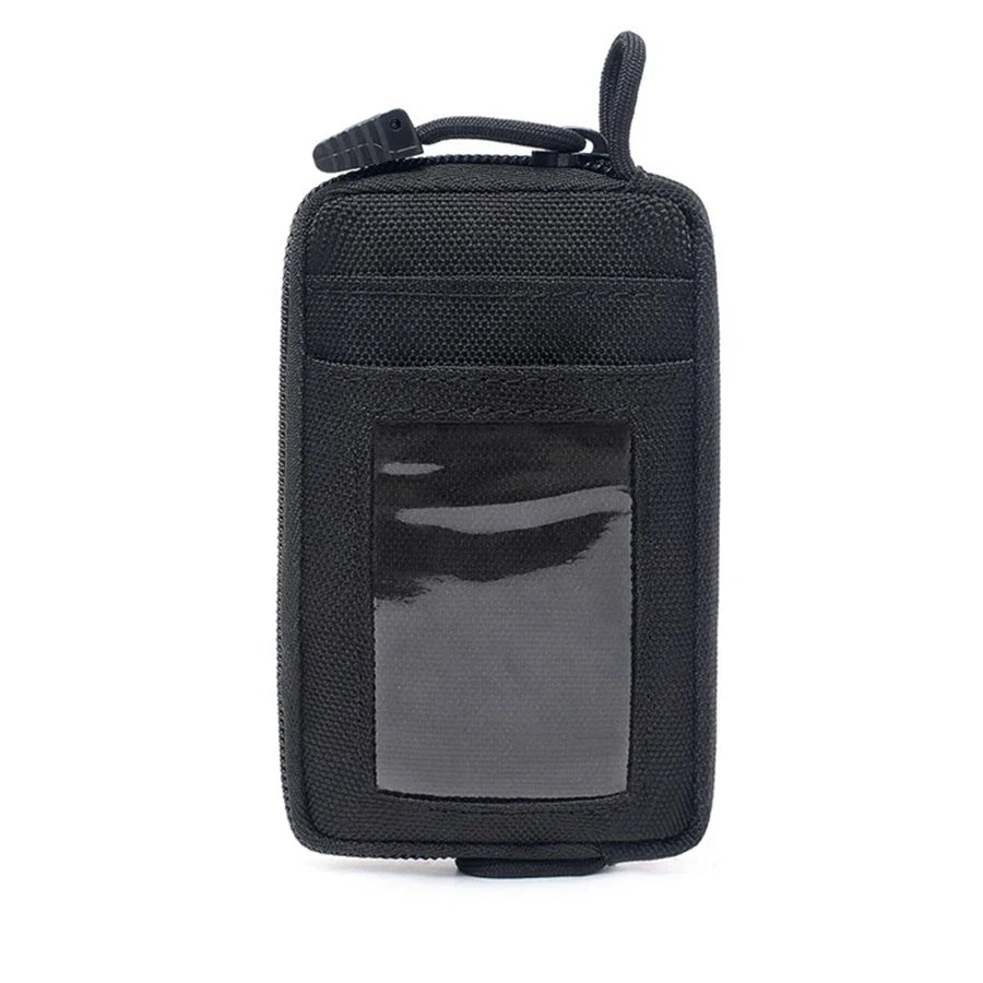 Waterproof Tactical EDC Waist Bag – Camping Travel Pouch with Key Holder, Card Slots & Coin Wallet