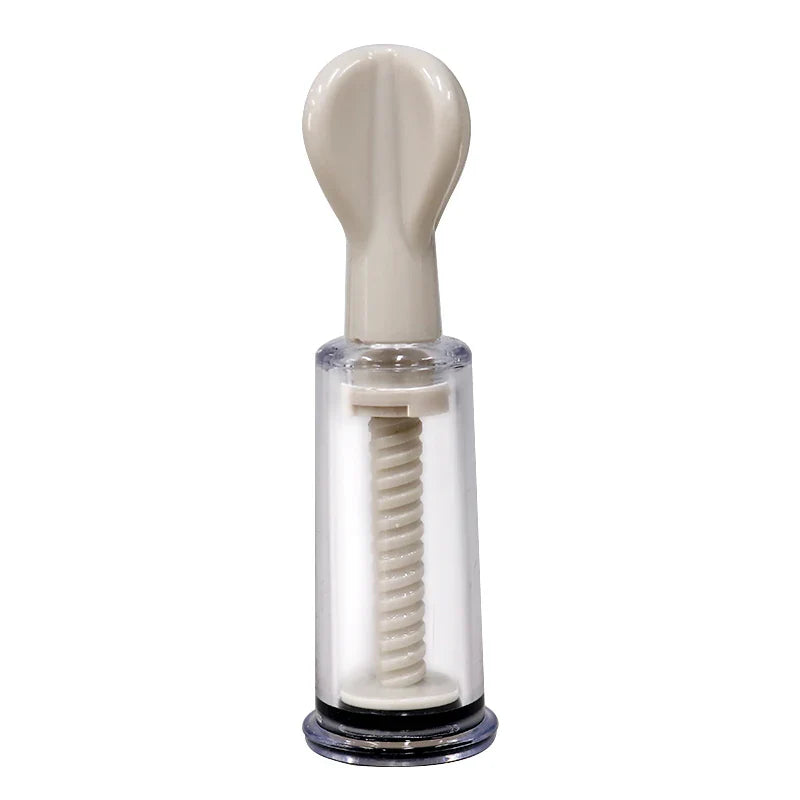 Rotating Handle Suction Cupping Set – 4 Sizes Twist Vacuum Cups for Nipple Enhancement & Anti-Cellulite Massage