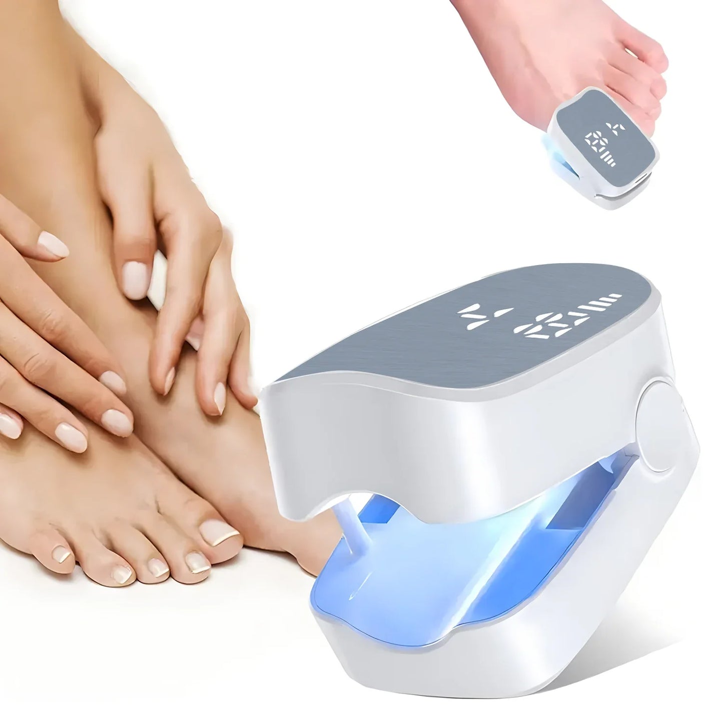 Rechargeable Laser Nail Fungus Remover Device – Effective Treatment for Damaged, Discolored & Thick Fingernails Repair