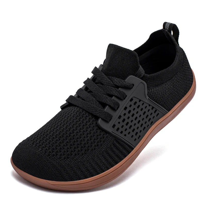 HOBIBEAR Wide Toe Barefoot Shoes – Minimalist Walking Sneakers for Men & Women, Zero Drop Sole, Breathable Mesh