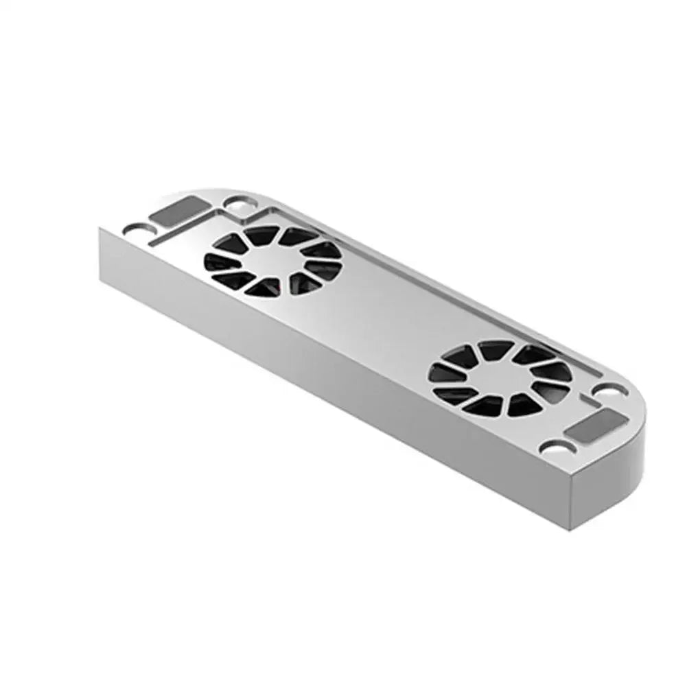 Universal Nintendo 2 Base with Cooling Fan — Dual-Fan Adjustable Heat Sink Docking Station with 3-Speed Wind Control