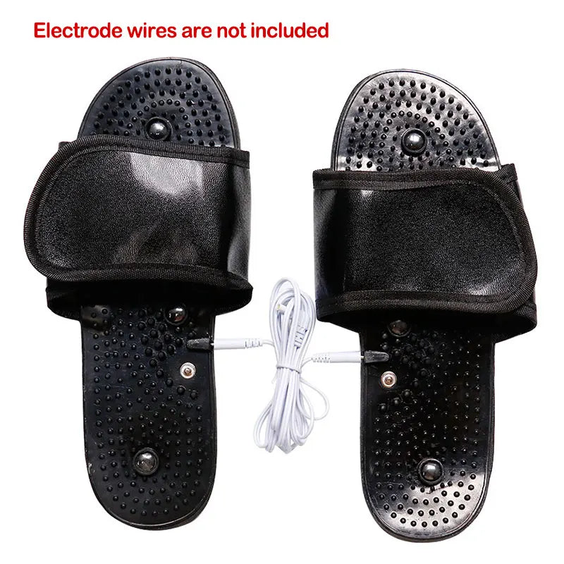 Foot Massage Slippers — Reflexology TENS & EMS Acupuncture Therapy for Feet Relaxation and Body Massage