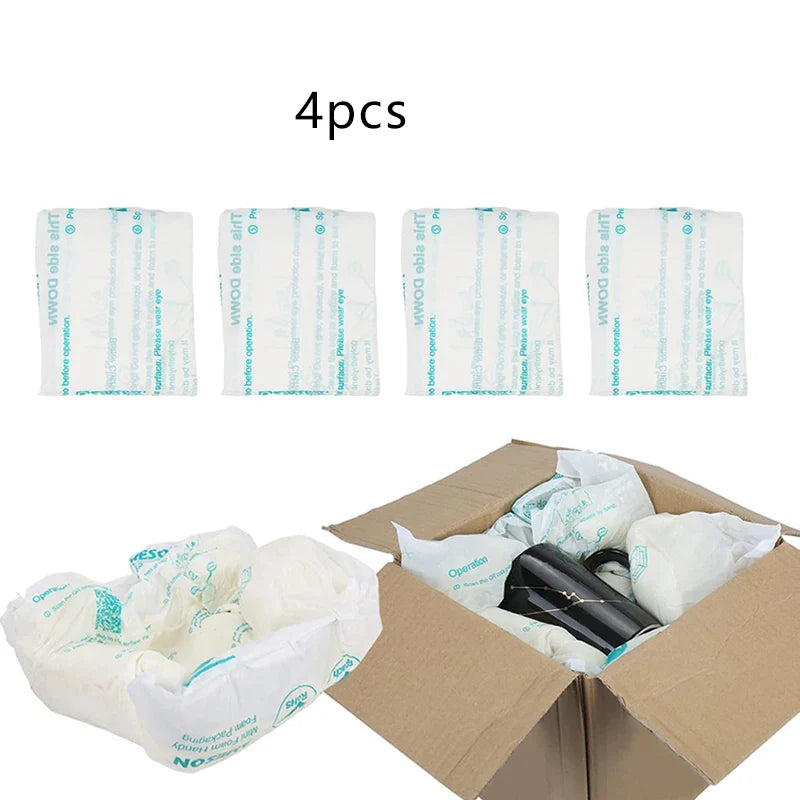 4pcs/8pcs Fragile Expanding Foam Protective Bags β Quick Foam Packing Wrap for Car Accessories & Glass Protection