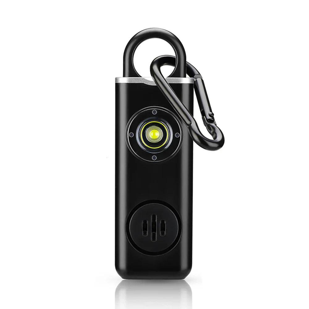 Hollarm Personal Safety Alarm – 130dB Loud Rechargeable Keychain with LED for Women, Kids & Elderly