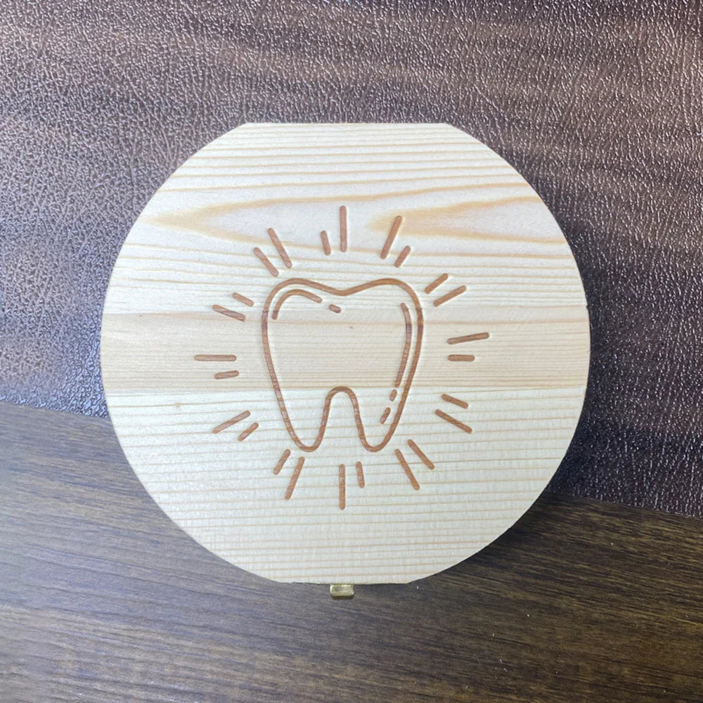 Children’s Milk Tooth Box – Baby Keepsake Collection Box for Preserving Baby Teeth as a Memento