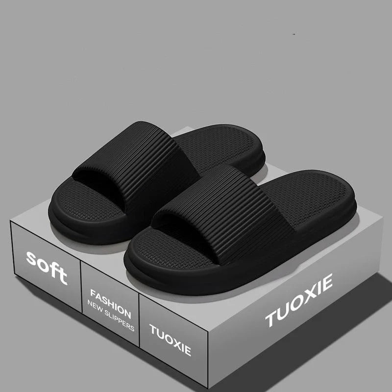 Unisex EVA Summer Slippers – Soft Non-Slip Home & Bathroom Slides for Men & Women, Comfortable Beach & Outdoor Sandals