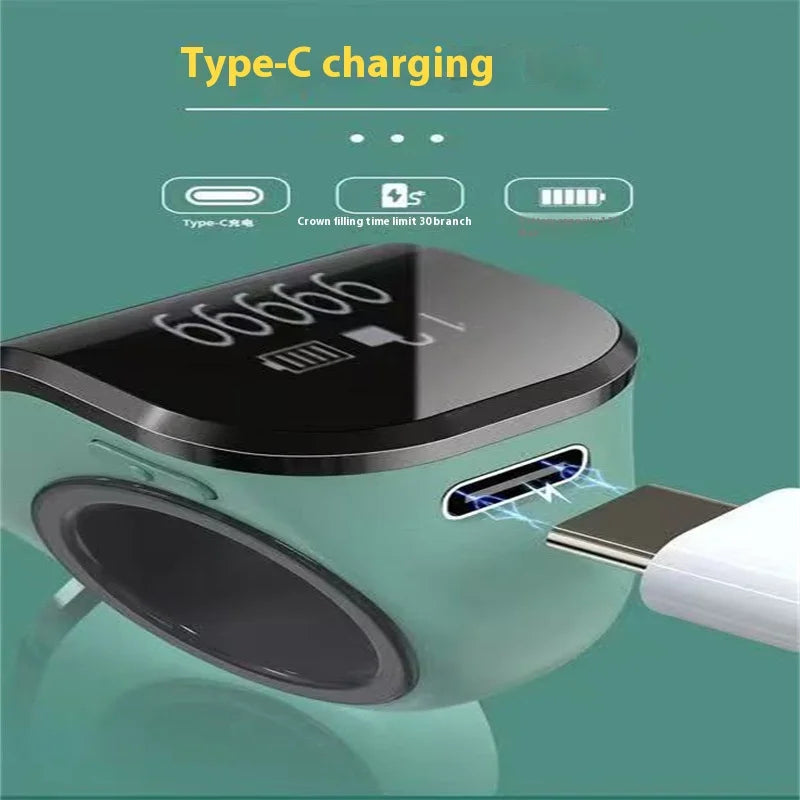 Touch Type Digital Finger Counter - Luminous Ring-Style Electronic Counting Device with Display and Rechargeable Design