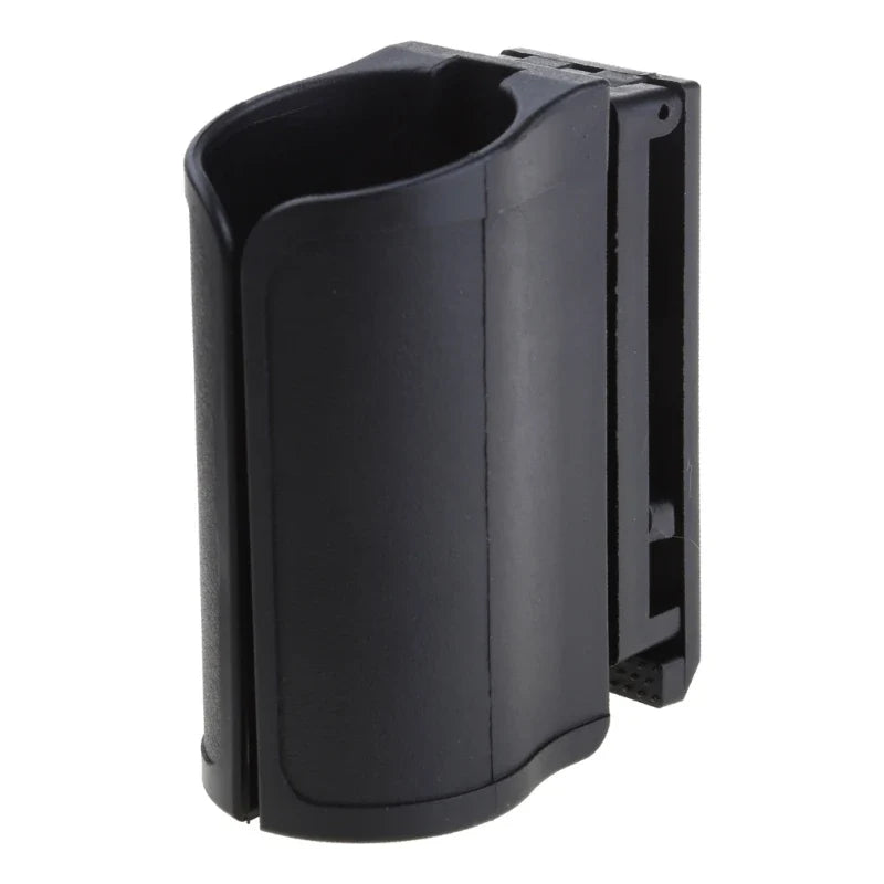 Tactical Flashlight Holder - Adjustable Open Top Rotating Baton Holster Pouch for Duty Belt Outdoor Gear