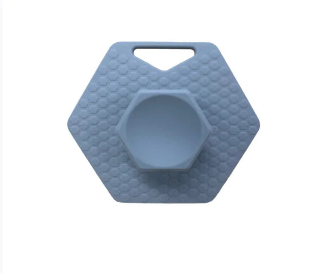 Silicone Scalp & Toilet Scrubber with Hook – Reusable Bathroom Accessory with Non-Slip Grip Holder
