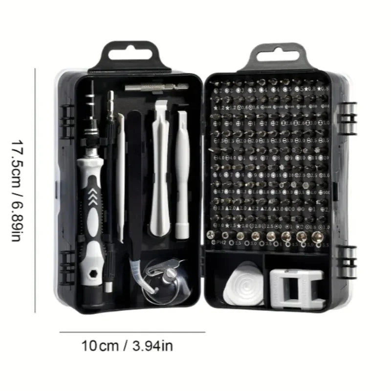 Precision Screwdriver Set - Mini Repair Kit with Torx & Triwing Bits for Computers, MacBooks & Laptops