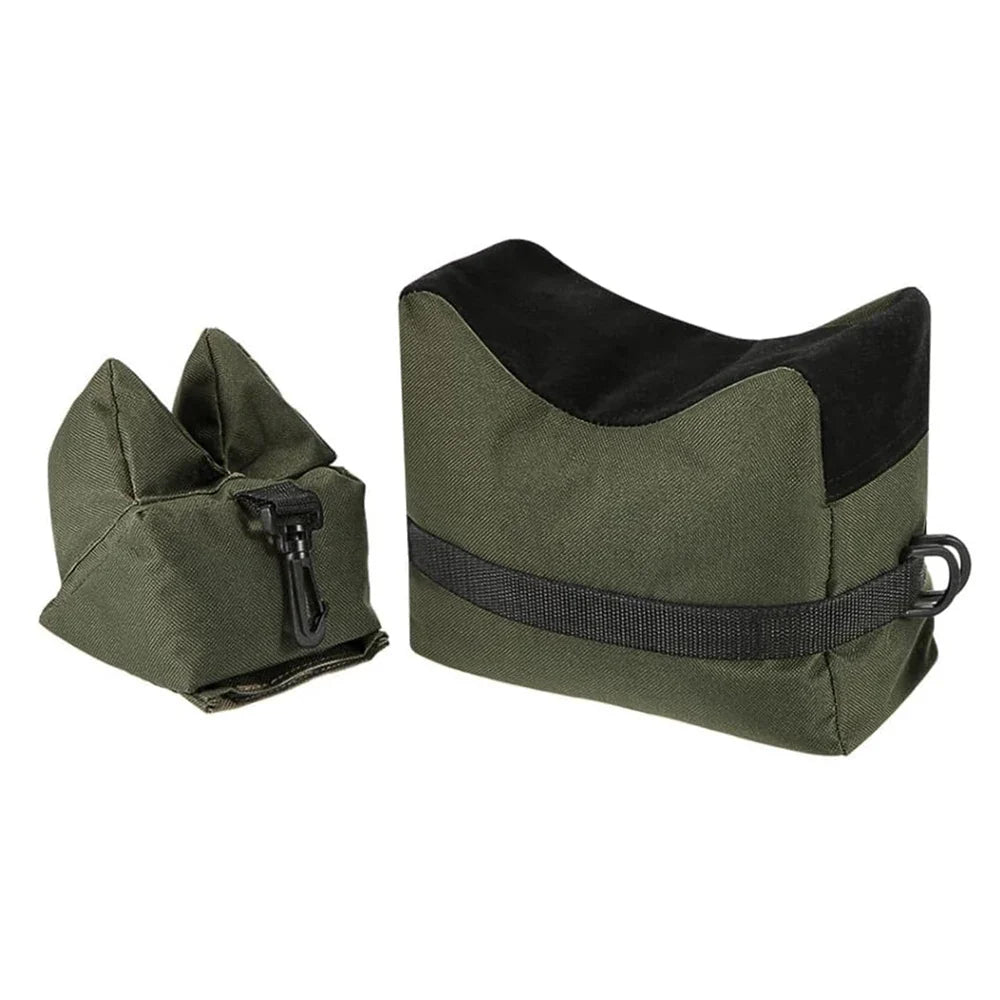 Outdoor Tactical Rifle Rest Sandbag Stand Bag – Hunting Shooting Bench Support Gun Holder for Target Sports (Unfilled)