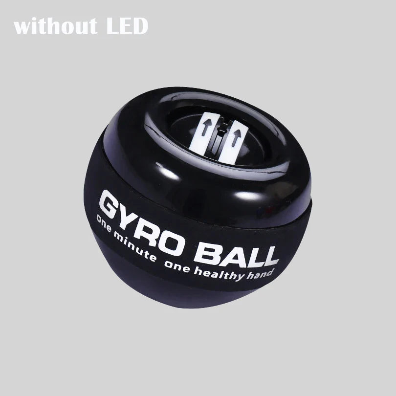 Gyroball Powerball Forearm Exerciser — Gyroscope Muscle Trainer for Wrist & Hand Fitness