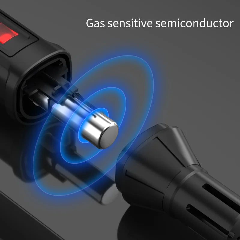 2024 Portable Gas Leak Detector - Natural & Combustible Gas Sniffer with Audible and Visual Alarm - Reliable Gas Detection Test Tool