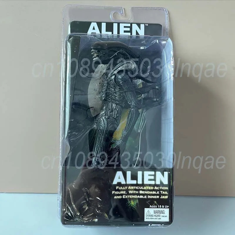 NECA Xenomorph Warrior Figure – Alien vs Predator AVP Big Chap 40th Anniversary Egg Facehugger Action Toy
