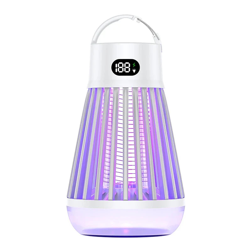 2-in-1 USB Camping Mosquito Lamp - Portable Rechargeable Bug Zapper & Outdoor Light