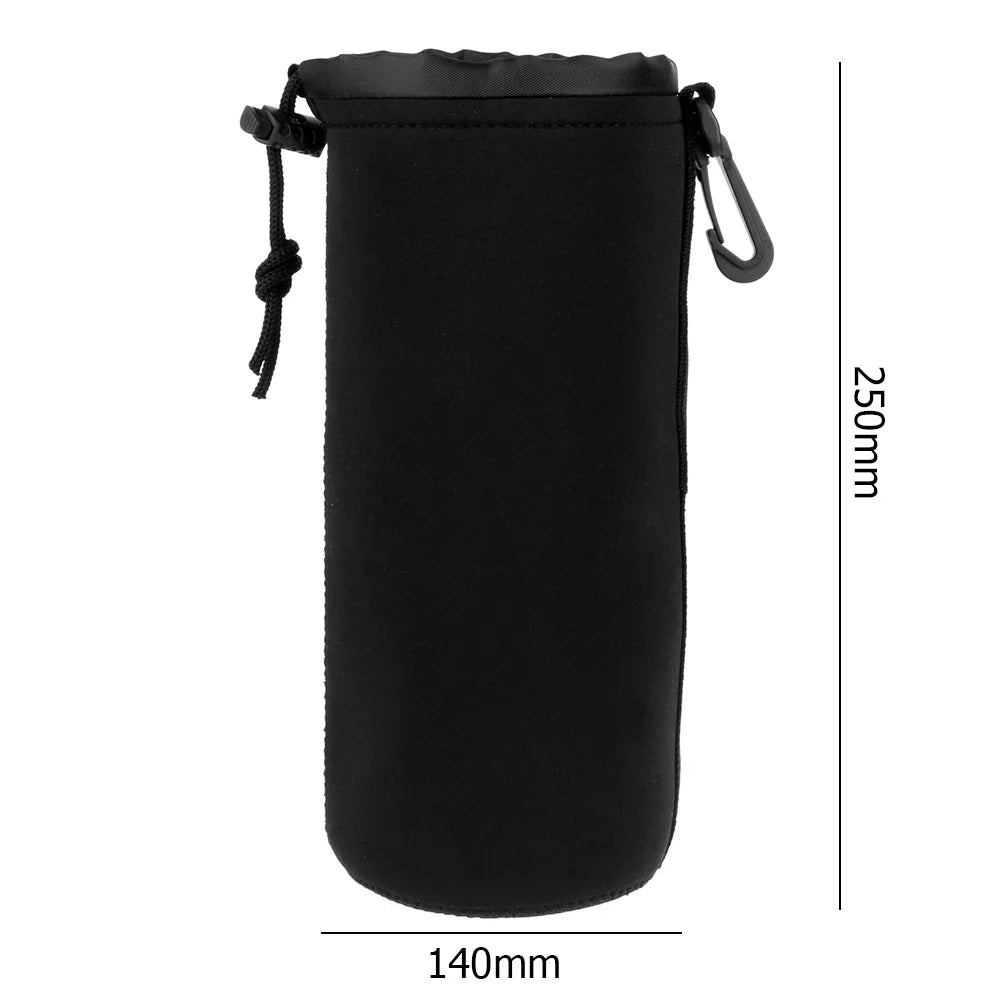 Neoprene Camera Lens Pouch — Waterproof Soft Case for Canon, Sony & Most DSLR Cameras