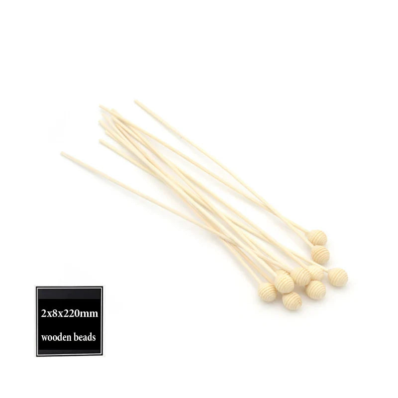 5-100PCS Reed Diffuser Replacement Sticks – 2-3.5mm Extra Thick Rattan for DIY Handmade Home Decor & Aromatherapy