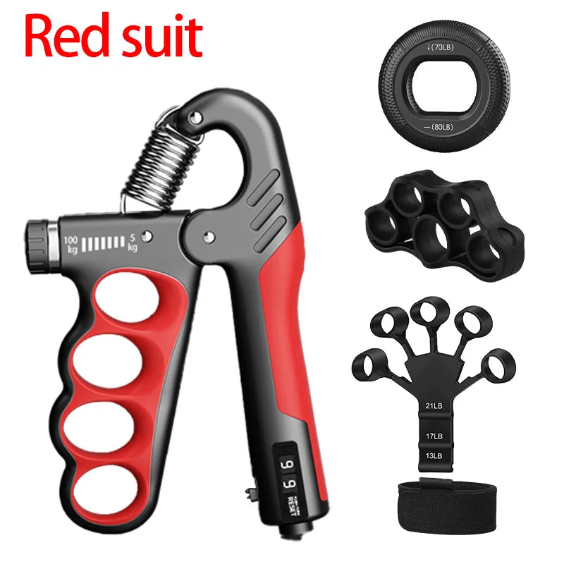 Adjustable Hand Grip Strengthener - 5-150KG Wrist Expander for Gym Training, Muscle Recovery & Hand Exercise Fitness
