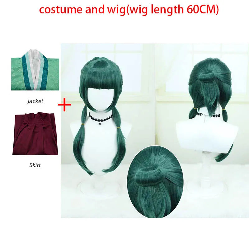 Maomao Cosplay Costume – Anime Apothecary Diaries Kimono Outfit for Women, Halloween & Carnival Party