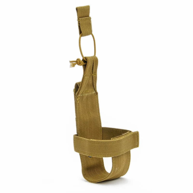 MOLLE Nylon Water Bottle Holder – Outdoor Camping & Hiking Belt Pouch for Canteen Carrier