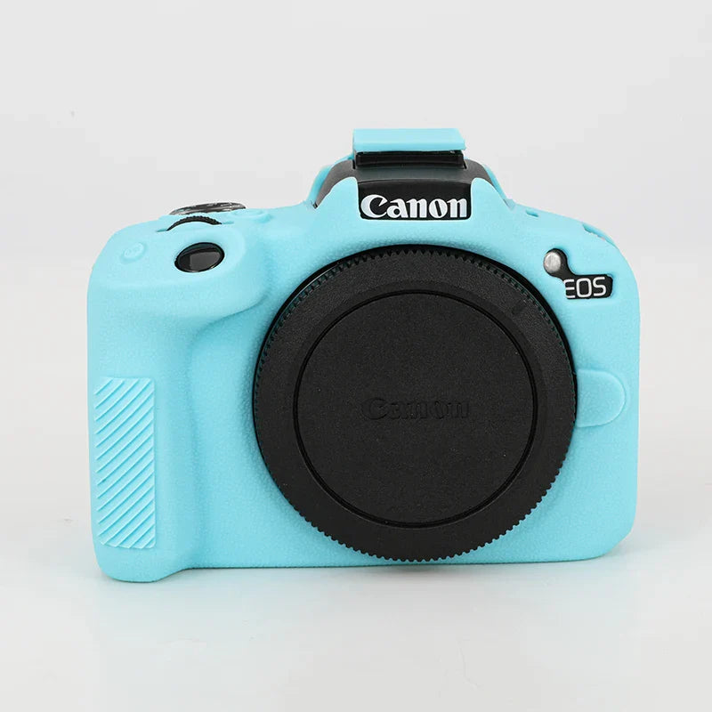 Textured Silicone Camera Case Cover for Canon EOS R50 — Protective Skin for Canon R50
