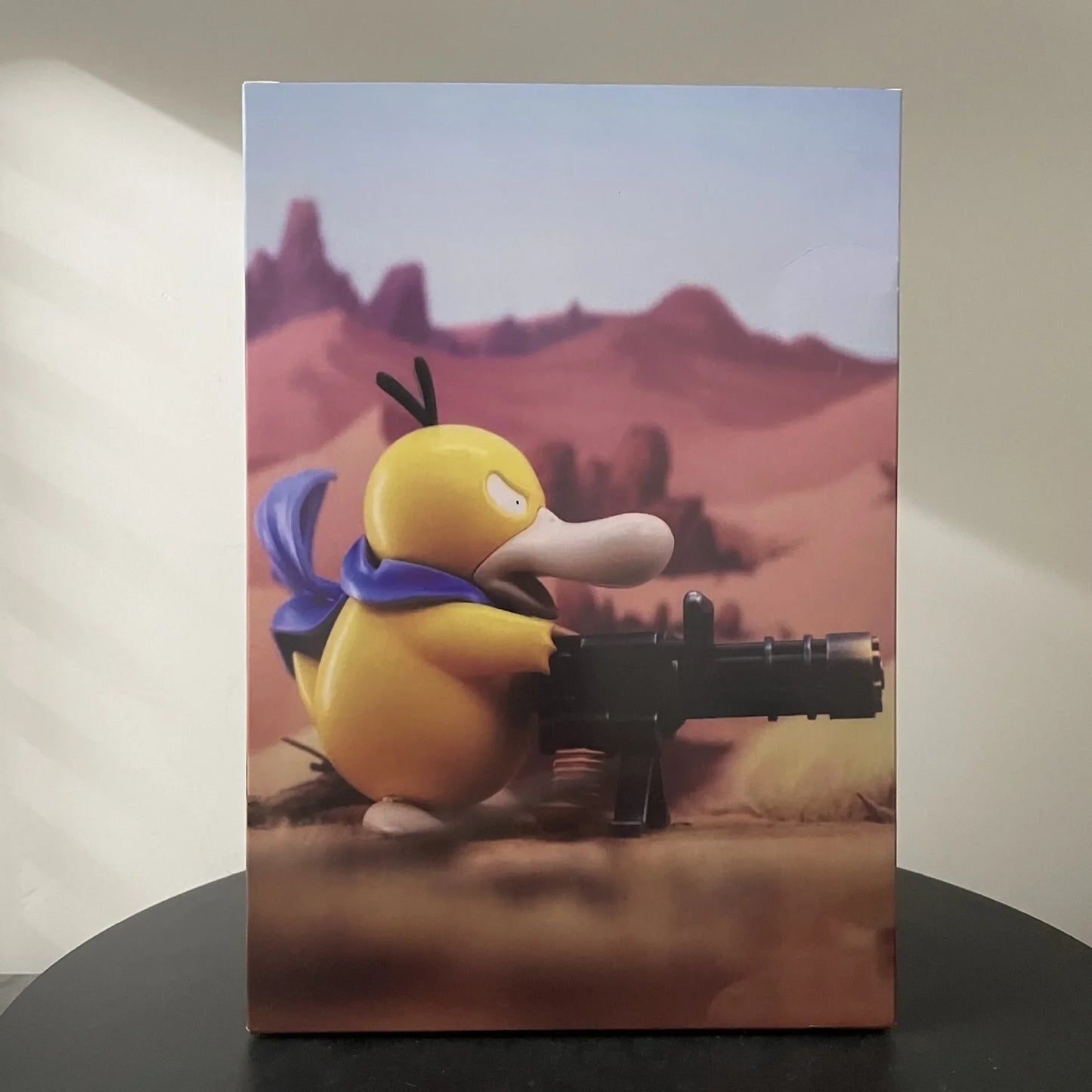 Pokemon Psyduck Action Figure — 9/15cm Gatling Gun Model for Desktop Decor & Gifts