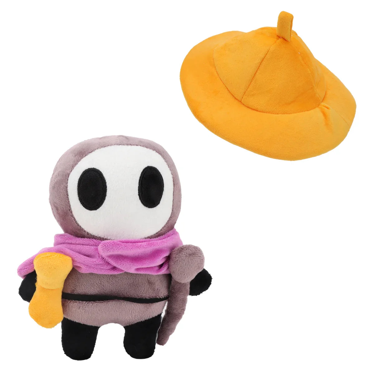 Kawaii Sherma Plush Toy – Hollow Knight Silksong Character, Game Merchandise for Kids Birthday Gifts