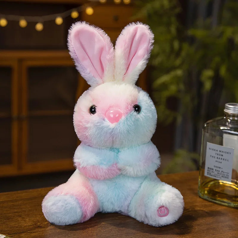 Luminous Cartoon Rabbit Plush Toy - Cute Soft Glowing Stuffed Doll Pillow Gift for Kids & Home Decor