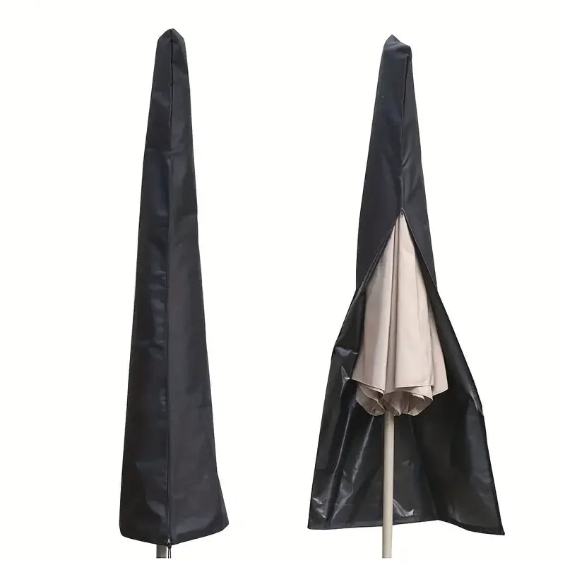 Premium Oxford Umbrella Cover – Waterproof & UV Resistant All-Weather Patio Rain Guard, Durable Outdoor Umbrella Protection Cover for Garden & Terrace