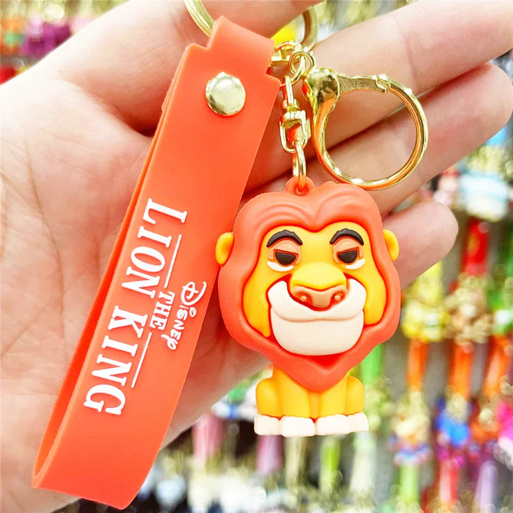 Kawaii Anime Disney Toy Story Keychain – Cartoon Doll Pendant Keyring for Kids, Personalized Gift