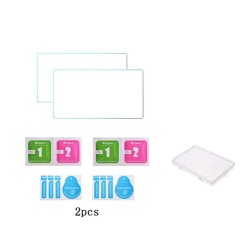 Trimui Smart Pro Hard Carrying Case with 9H Tempered Glass Screen Protector – Protective Bag for Handheld Game Console