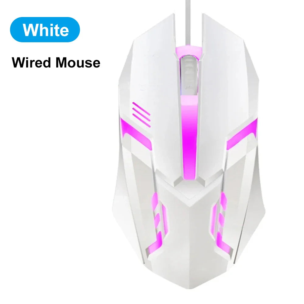 Bluetooth 5.2 Wireless RGB Mouse – Dual-Mode 2.4G Gaming Mouse with 6 Buttons, Silent Click for MacBook, Tablet, Laptop, PC