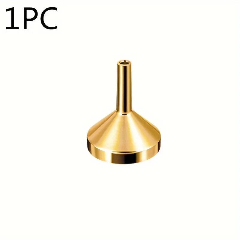 1/3/5PCS Mini Refillable Perfume Bottle Funnels — Travel Perfume Bottles with Bottom Fill Dispenser