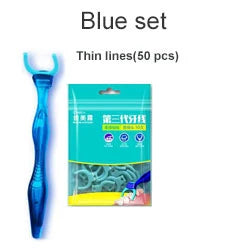 Replaceable Super Fiber Dental Floss Sticks – Soft Hygienic Toothpicks for Home Oral Care