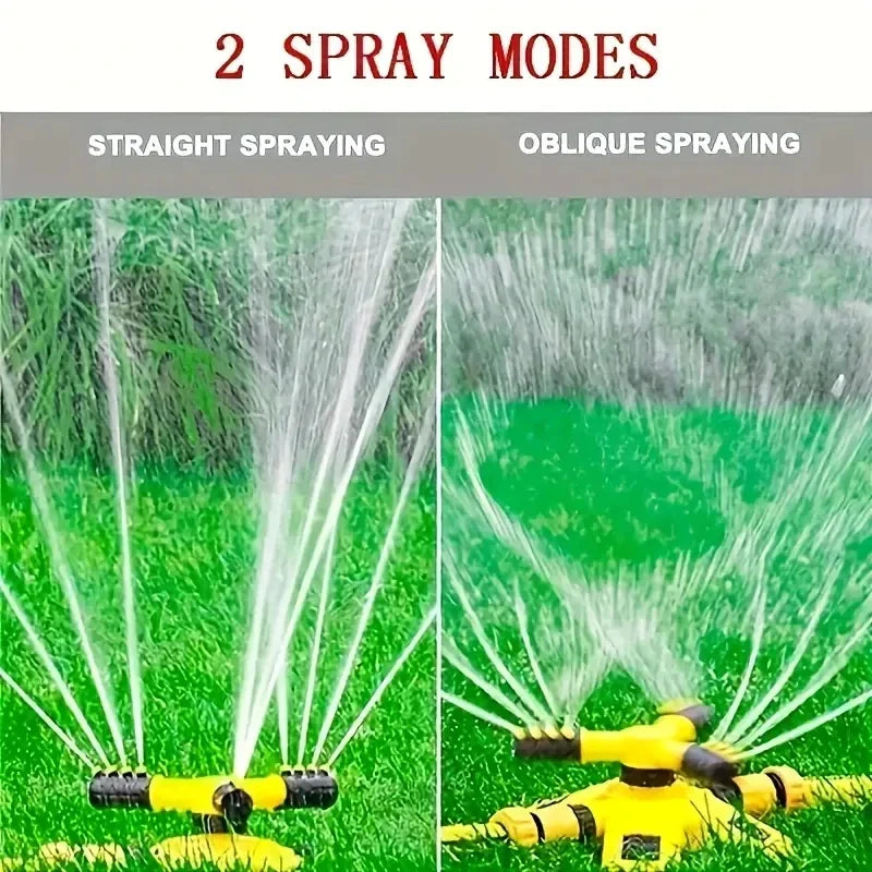 Elevate Your Garden with 360° Rotating Plastic Sprinkler - Ideal for Irrigation and Outdoor Watering!