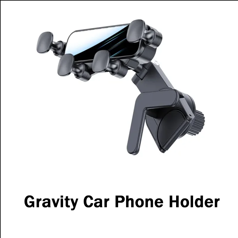 Universal Car Display Phone Holder - Dashboard Mount for Tesla, BYD & Zeekr Models