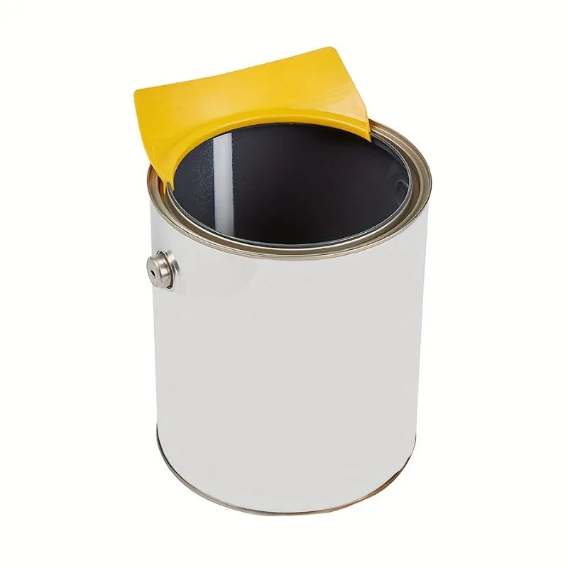 Universal Paint Can Spout & Pouring Tool – Fits Pint, Quart & Gallon Cans | Brush Holder & Wiper Painting Accessory