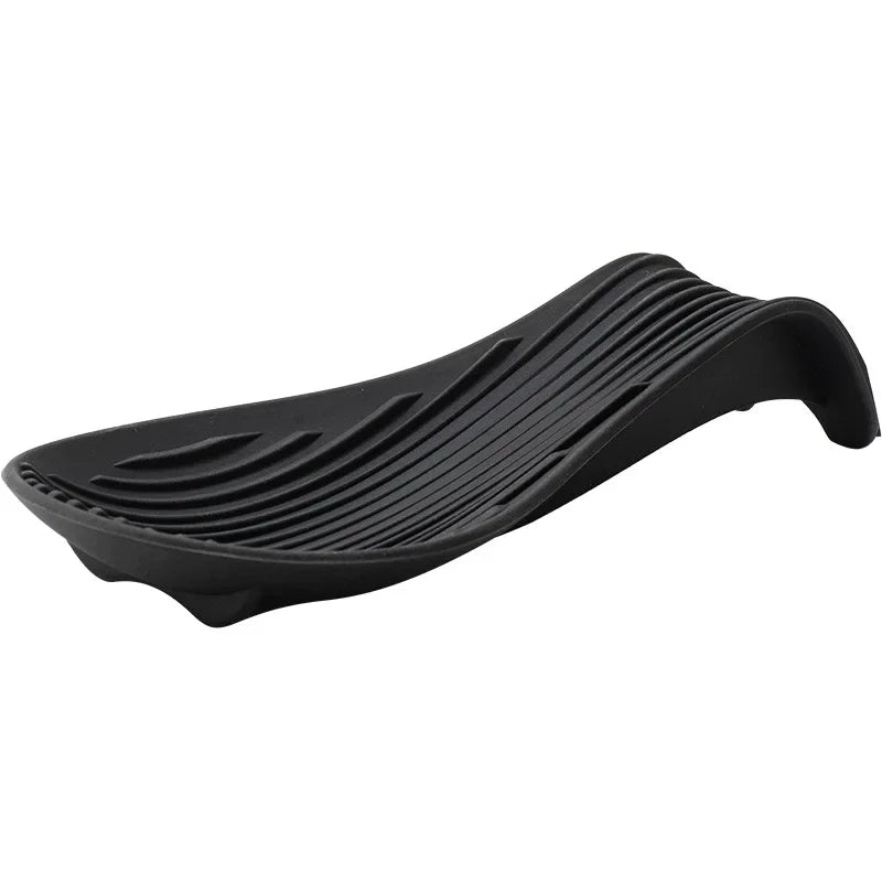 Silicone Insulated Spoon Holder Placemat – Heat Resistant Kitchen Utensil Rest & Cutlery Storage Mat (1/4 Pcs)