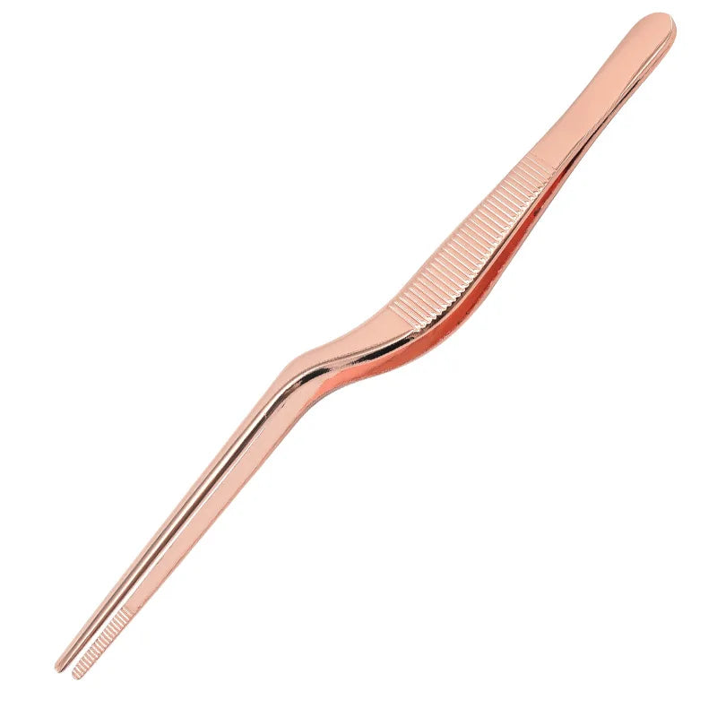 Stainless Steel Cake Decorating Tweezers – Food Grade Pastry Chef Tongs for Baking, Plating & Kitchen Precision Tools