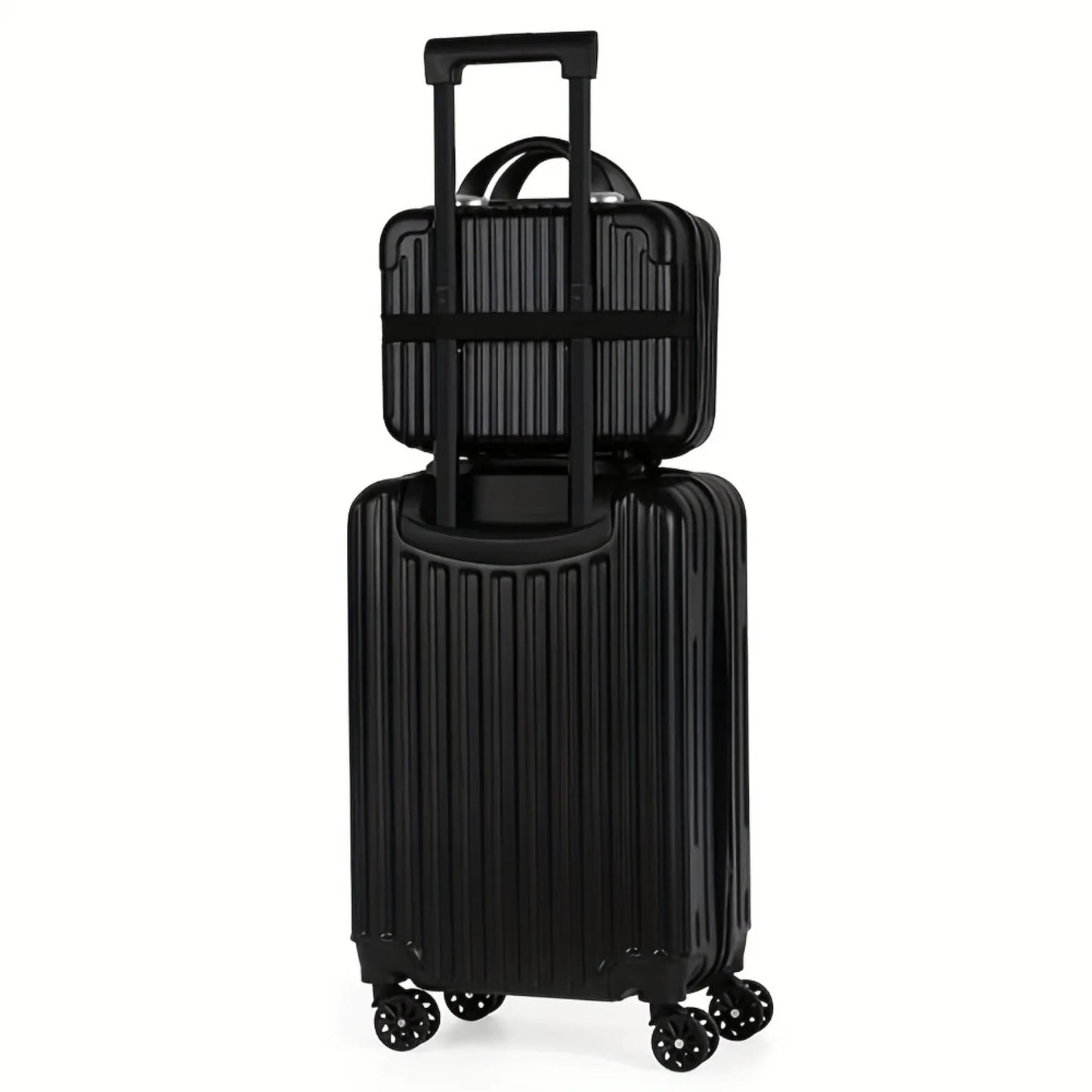 2-Piece Hardshell Luggage Set 20” + 14” – Lightweight Expandable Spinner Suitcases with 360° Wheels & TSA Lock