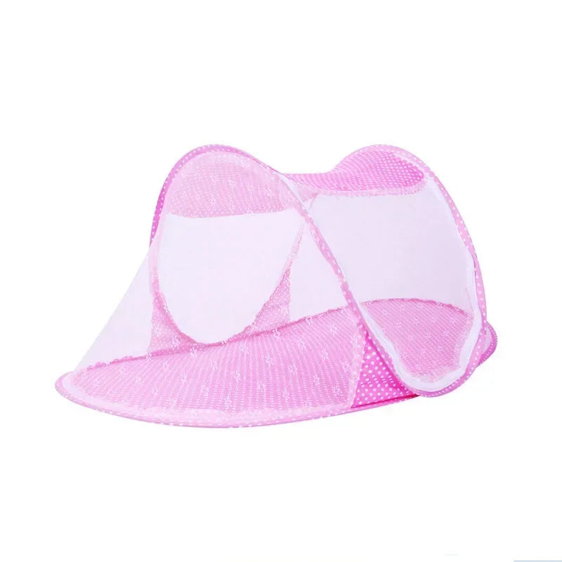 Portable Baby Mosquito Net Bed - Foldable Newborn Travel Sleep Tent for Infants 0-3 Years