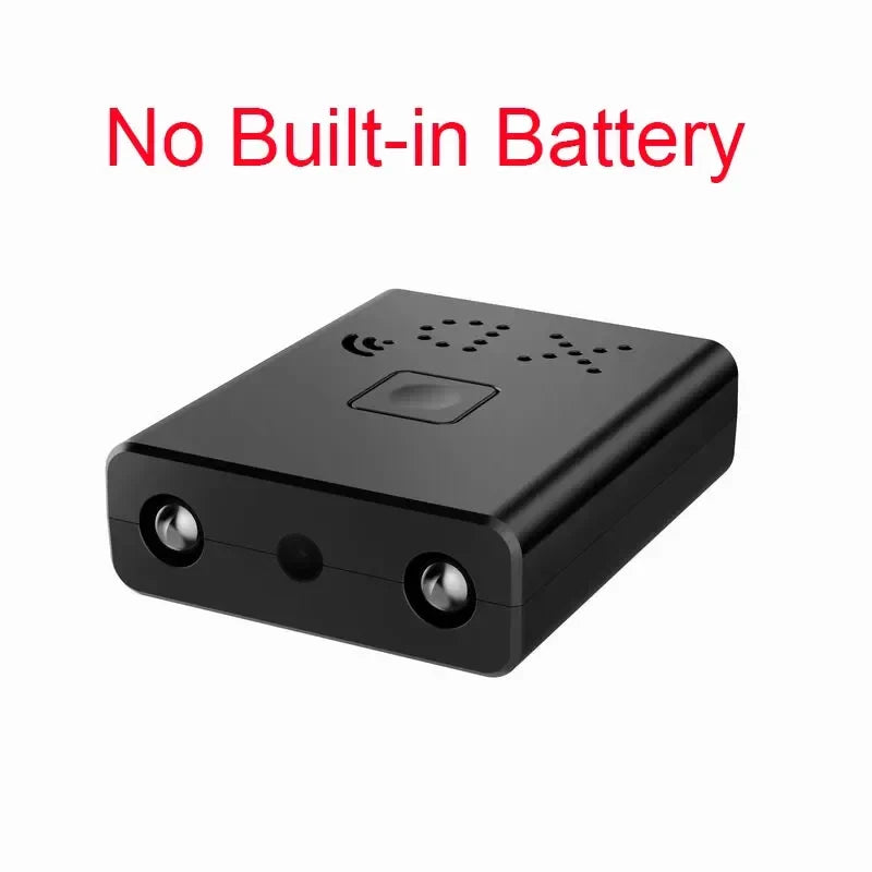 1080P HD Mini WiFi Camera Smallest Smart Home IP Cam with Night Vision Remote View Built-in Battery
