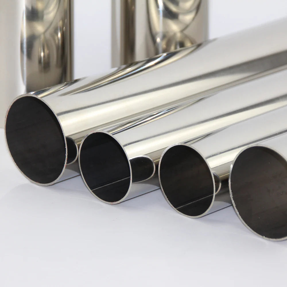 304 Stainless Steel Exhaust Pipe Connector Tube – 1.2mm Thick Muffler Connection Pipe (32–89mm Diameter) for Automotive Use