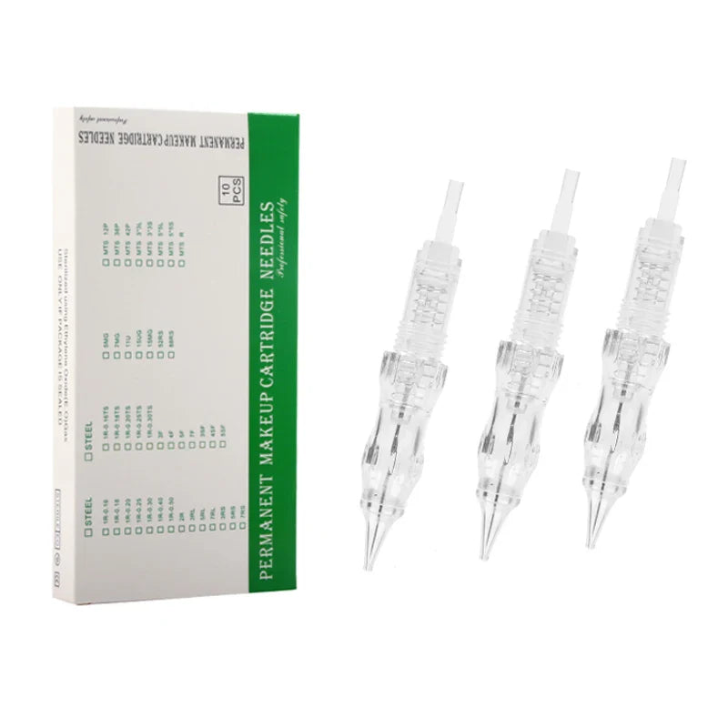 Revolution Tattoo Eyebrow Cartridge Needles for P300 Machine – 10/20/50/100PCS PMU Makeup Tips