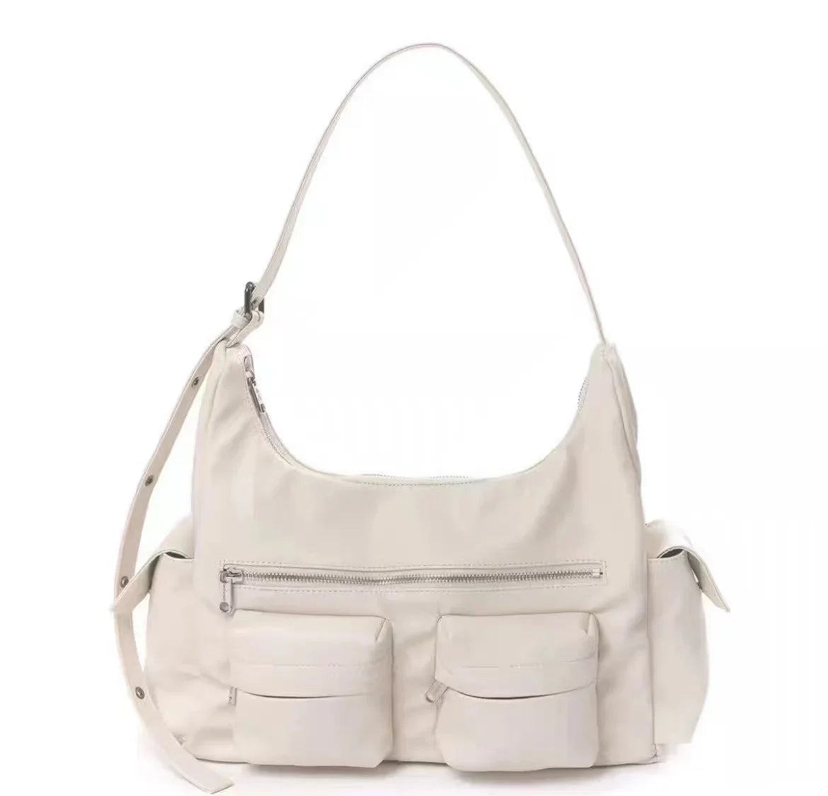 SAMO ONDOH South Korean Shoulder Bag — Hong Eun-Chae & Song Yuqi Inspired Motorcycle Underarm Bag
