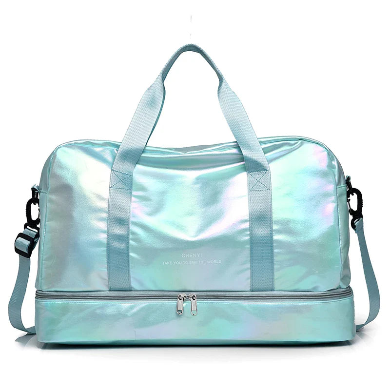 AOTTLA Women’s Travel Bag – Large Capacity Handbag & Shoulder Bag with Dry/Wet Separation for Sports, Fitness & Luggage
