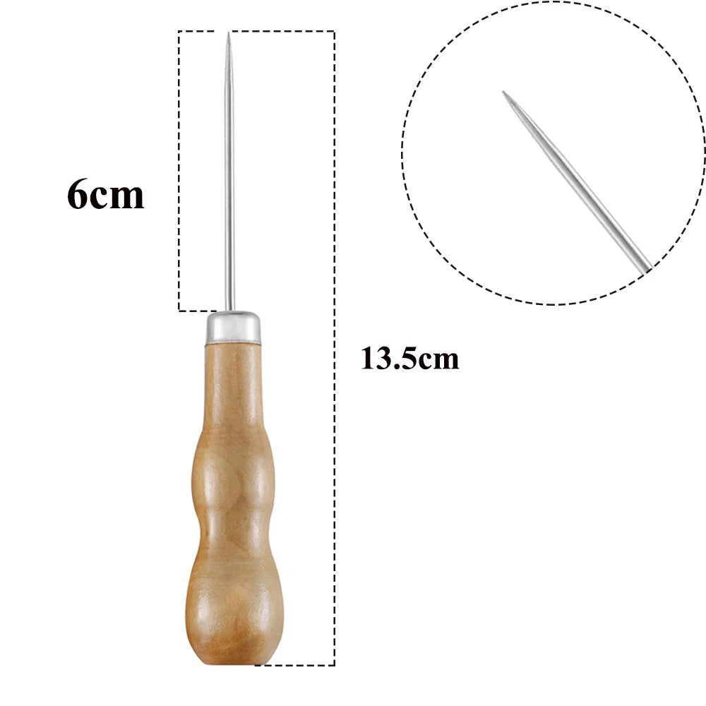 Candle Mold Punch Tool – Silicone Mould, Hand Drill Equipment, Punch Needle & Wick Tool for Candle Making Supplies