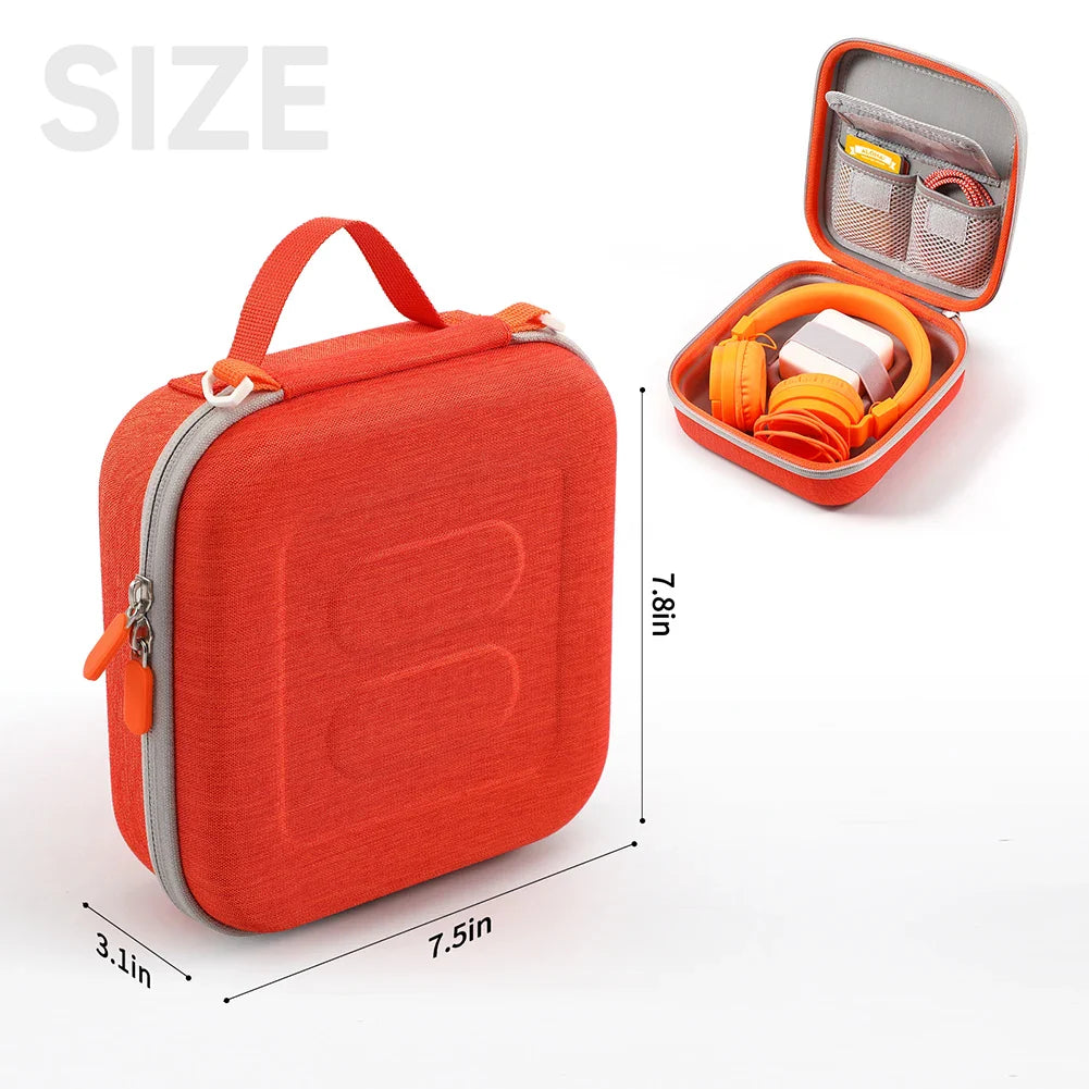 Hard Carrying Case for Yoto Mini Player β Kids Music Player Storage Bag with Large Card Holder