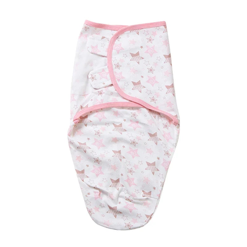 100% Cotton Newborn Swaddle Sleep Sack – Thick Infant Baby Wrap Cocoon Diaper Bag (INSULAR Summer)
