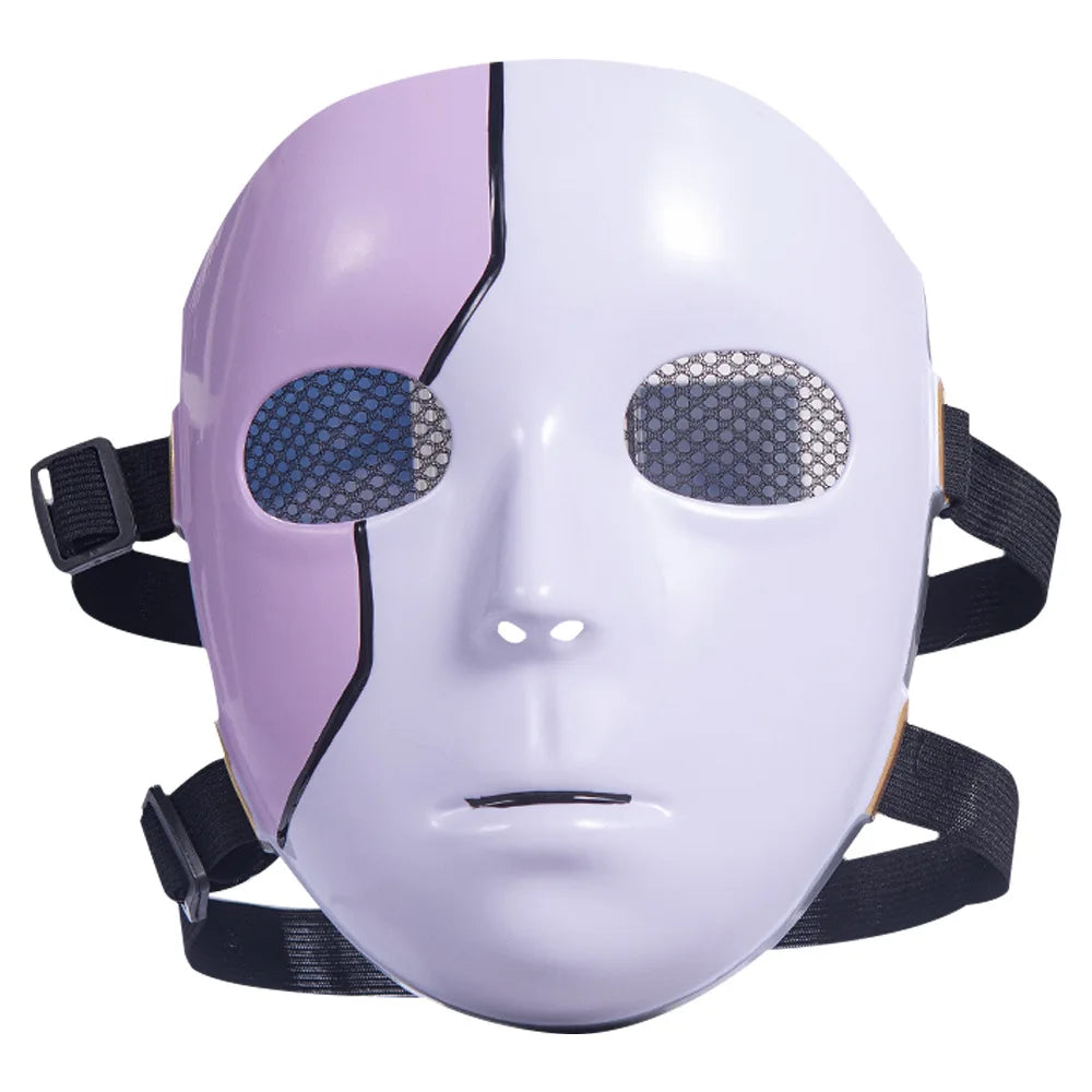 Sally Face Mask Cosplay – Sal Fisher Full Face Anime Game Mask for Halloween & Party Costume